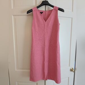 Talbots Pink Sheath Sleeveless Dress